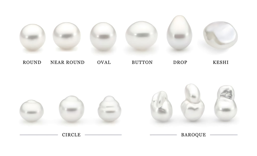 Different Pearl Shapes for Different Designs