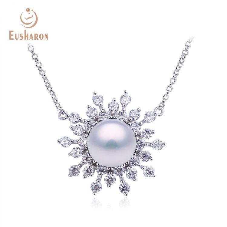 10 PCS Snowfalke Edison Freshwater Pearl Earrings Pendant Ring Set - Pearl Jewelry - Eusharon