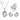 10 PCS S925 Love Freshwater Pearl Pendant Earrings Ring Jewelry Set - Pearl Jewelry - Eusharon