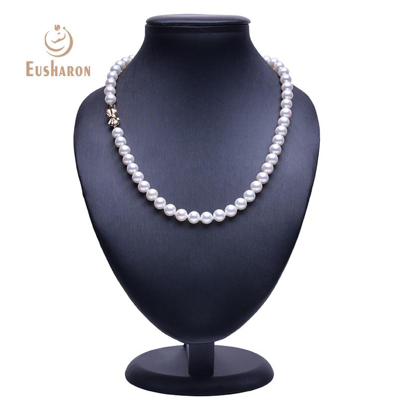 round pearl neckalce wholesale