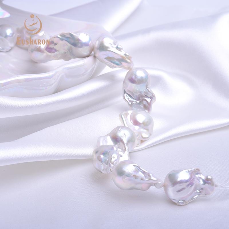 15-22mm Huge Baroque Edison Pearl Strand