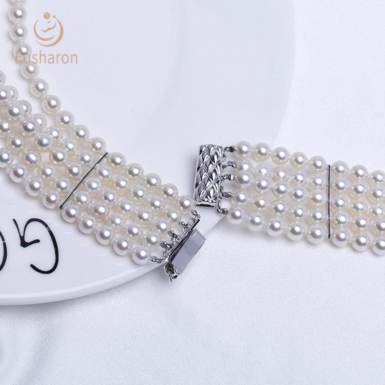 multi layers akoya pearl necklace wholesale