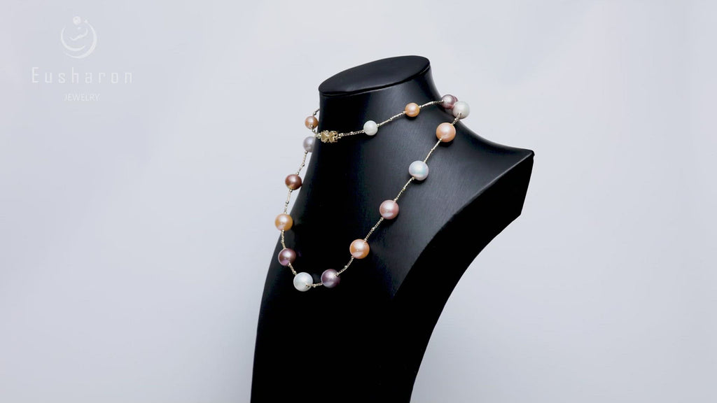 wholesale colorful pearl necklaces