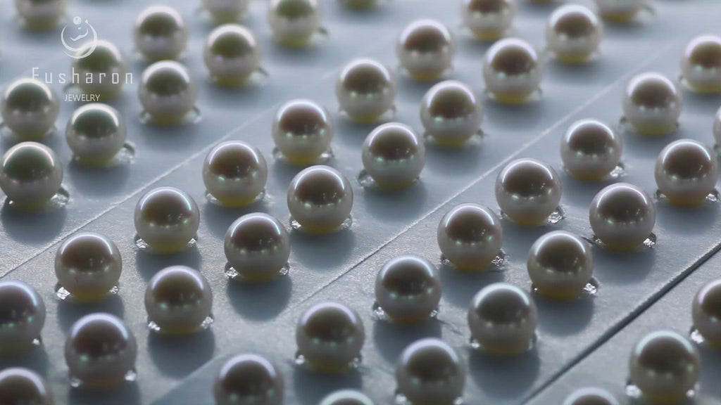 8.5-9mm round match pair loose freshwater pearl