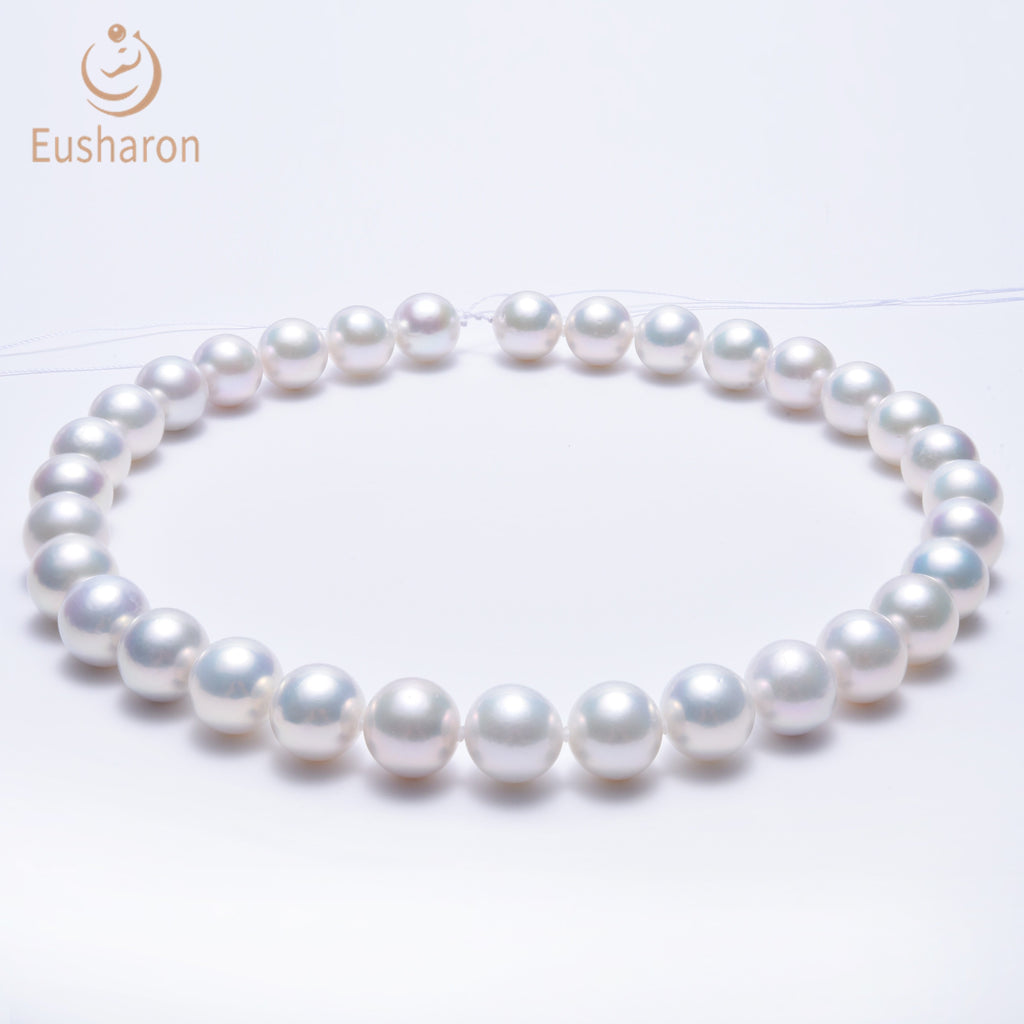 white round edison pearl strand for neckalce making