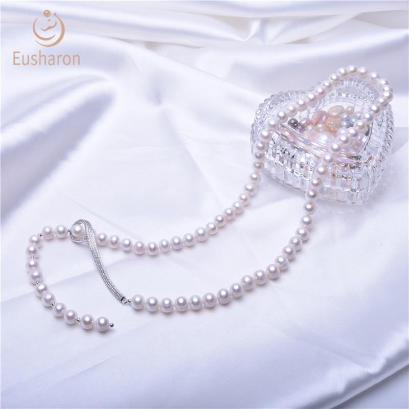 adjustable pearl necklaces wholesale
