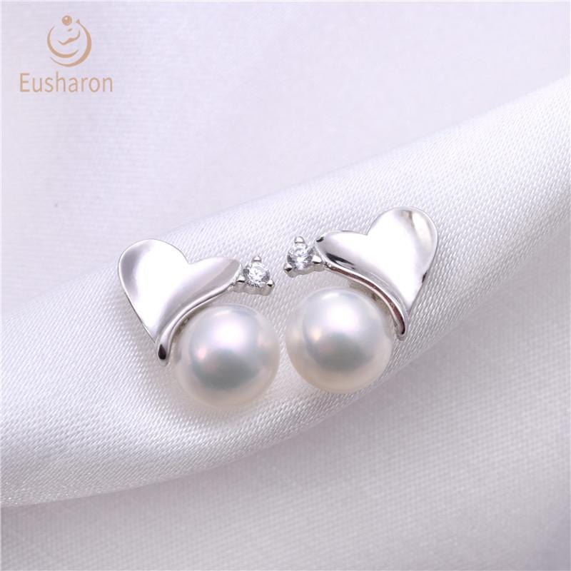 love silver earring stud wholesale