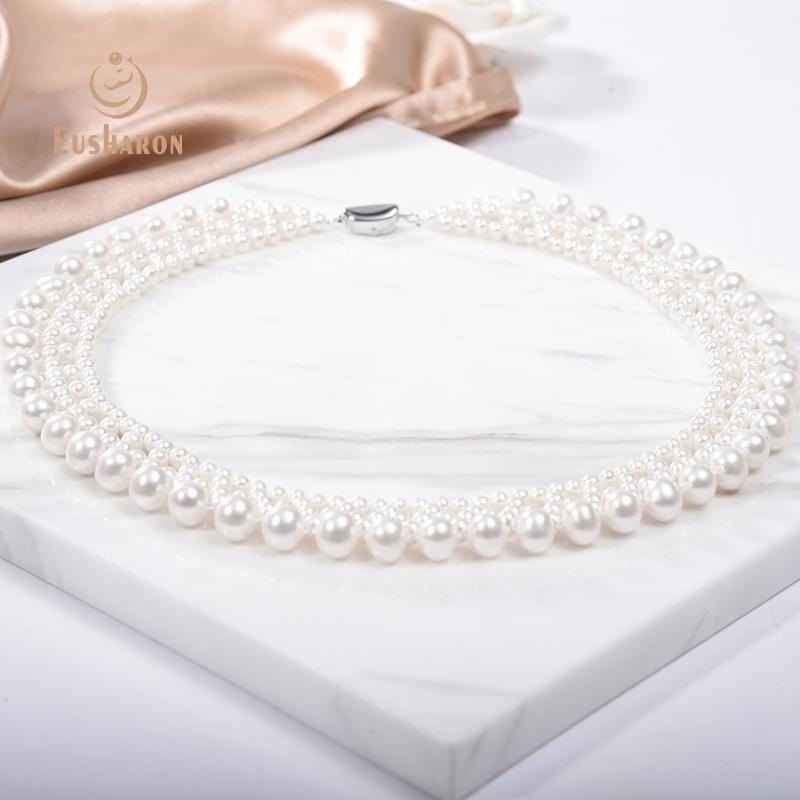 multi layers pearl necklace wholesale