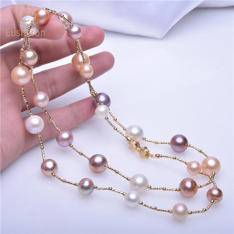 wholesale multicolor pearl necklaces