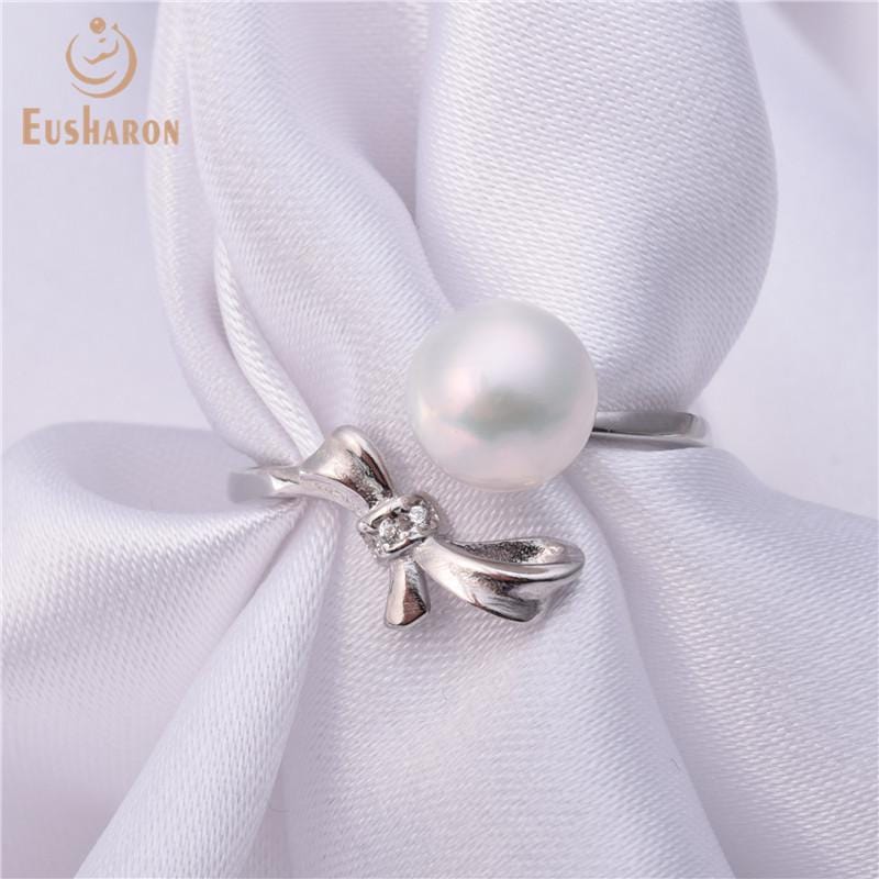 bow pearl ring