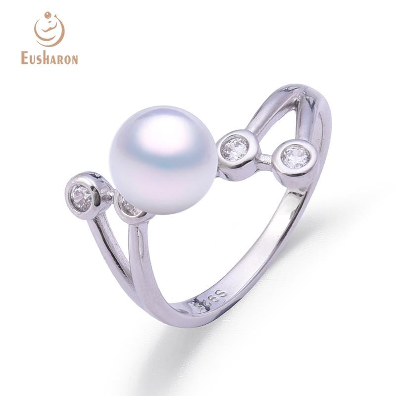 925 Sterling Silver Freshwater Pearl Ring