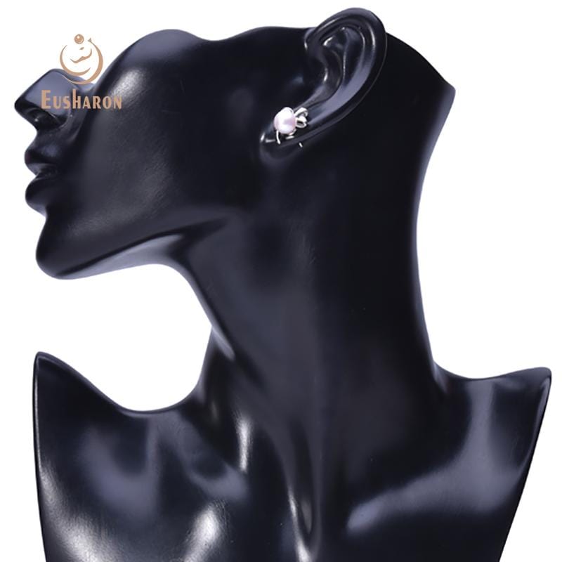 925 silver bowknot earrings