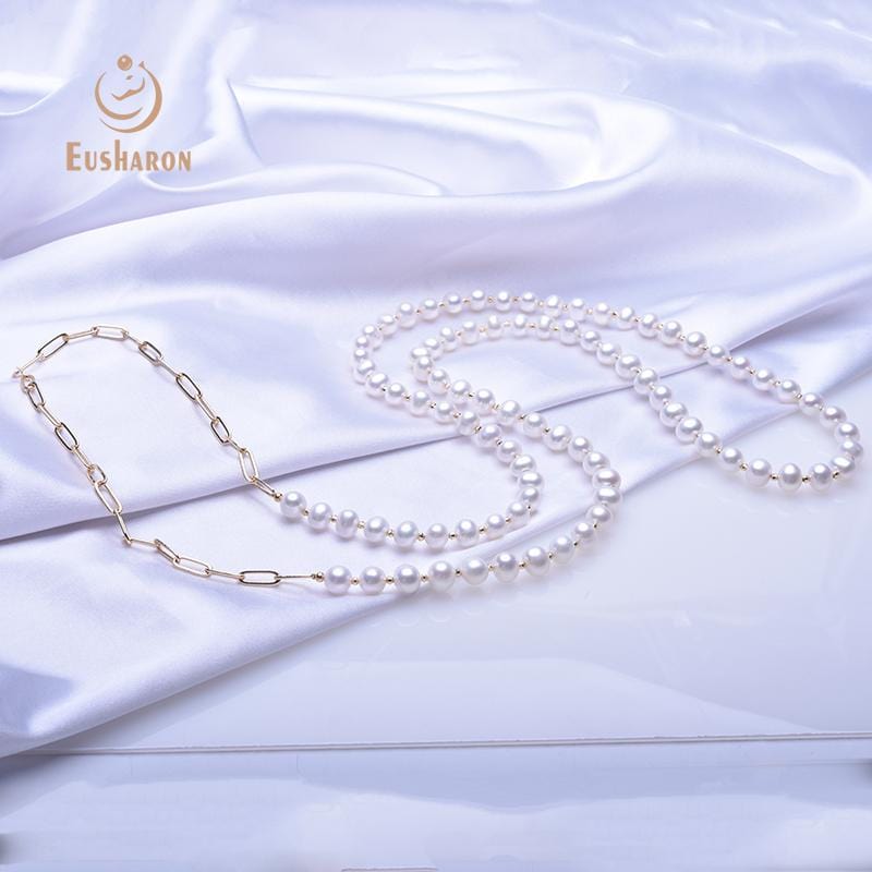 long pearl necklaces wholesale