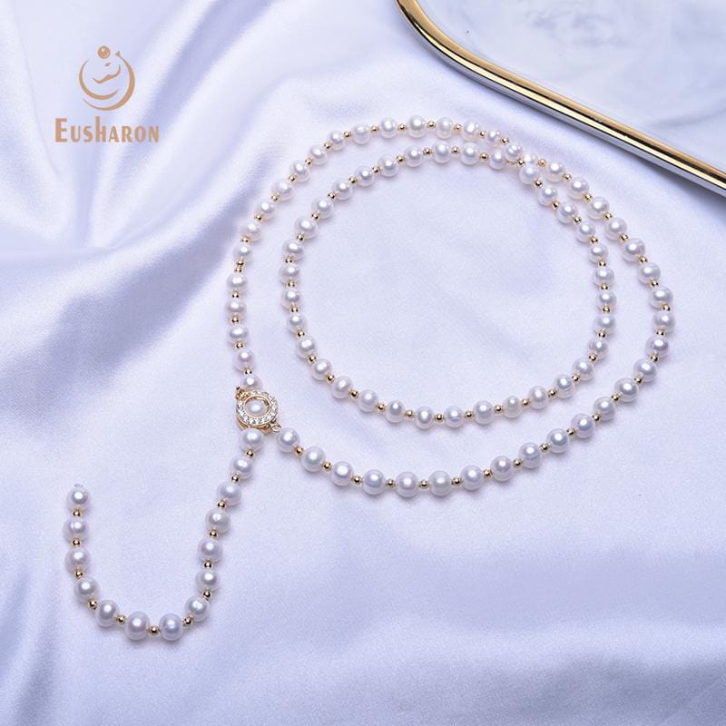 bulk pearl necklaces
