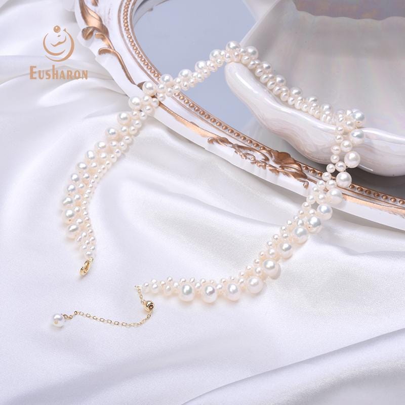 near round pearl necklace wholesale
