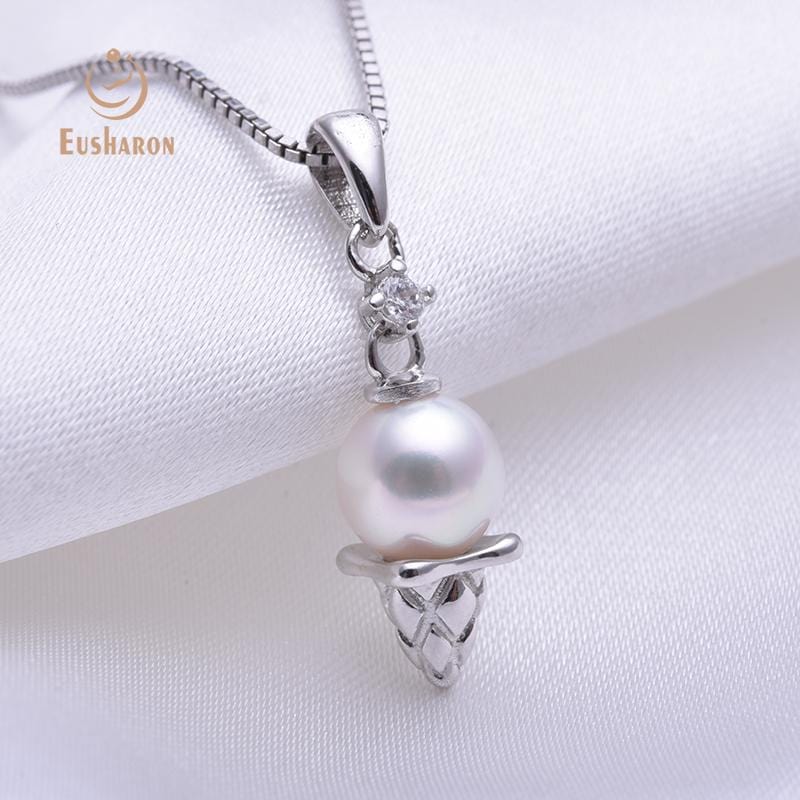 freshwater pearl silver pendant wholesale