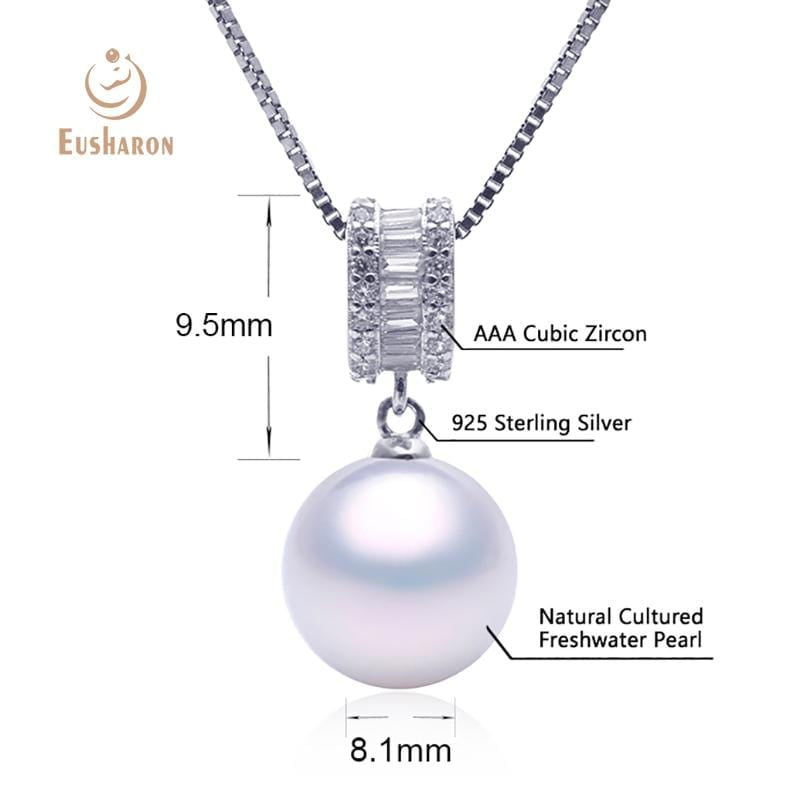 wholesale round pearl necklace pendants