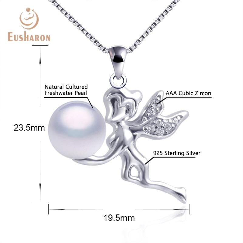 silver angel pendants bulk