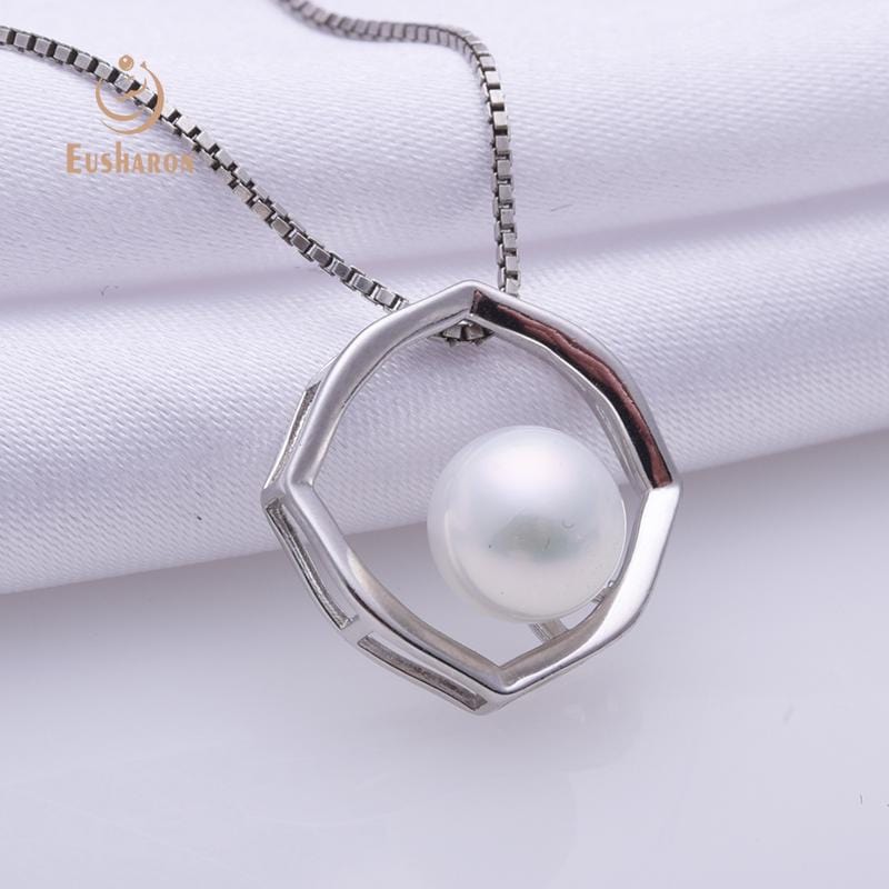 wholesale silver pearl necklace pendants