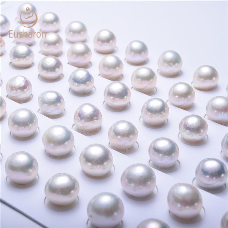 white baroque pearl matched pairs bulk