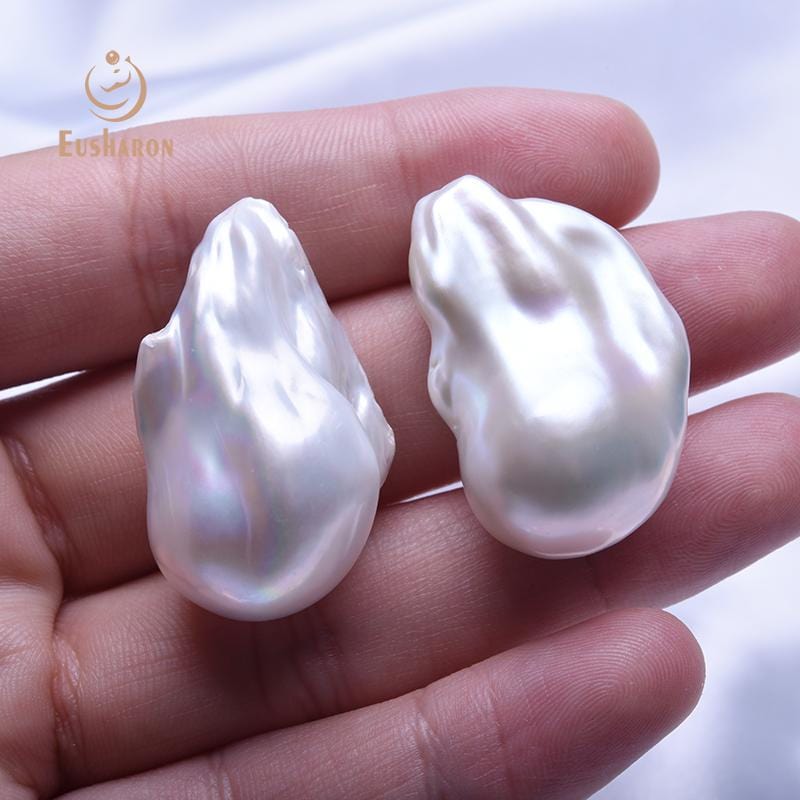 white baroque loose pearls bulk