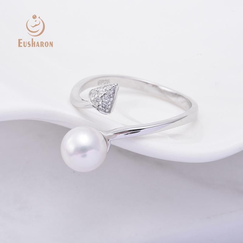 925 sterling silver pearl rings wholesale