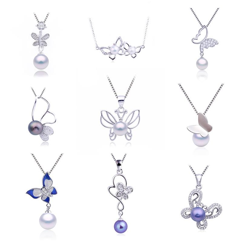 butterfly freshwater pearl pendant wholesale