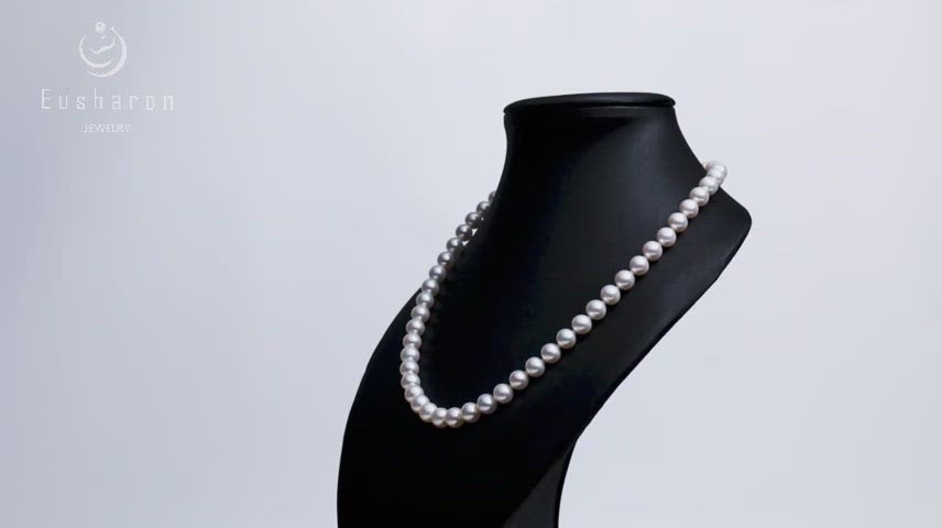 pearl necklace with bow clasp wholesale